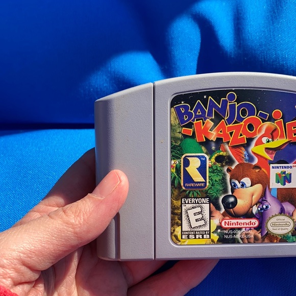 Nintendo 64 Banjo Kazooie Rated Everyone Rare Vintage - Picture 5 of 11